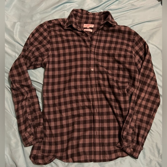 Plaid Black and grey Jack & Jones shirt ladies large - Picture 5 of 5